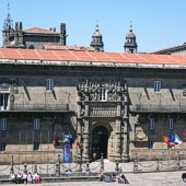 Spain - Galicia - Parador de Santiago de Compostela - one of the Spanish Paradors Paradores